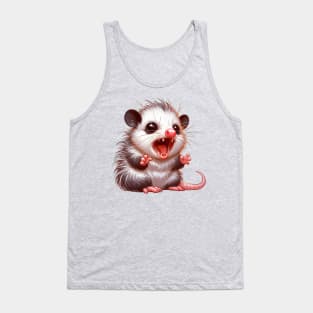 Cute Angry Baby Possum Tank Top